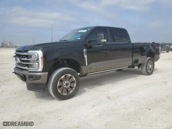 2023 Ford Super Duty F-350 SRW XL with VIN 1FT8W3BT1PED30463, listed as a Copart auction lot 45507715 with NaN miles and Salvage Title. Bid and sale history available at carsss.com. Image 1.