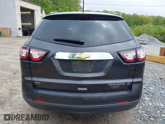 2015 Chevrolet Traverse LS z VIN 1GNKVFED2FJ133054, wystawiony jako IAAI lot #42252164 z przebiegiem 72 981 mil mil oraz . Historia ofert i sprzedaży dostępna na DreamBid. Obrazek 16.