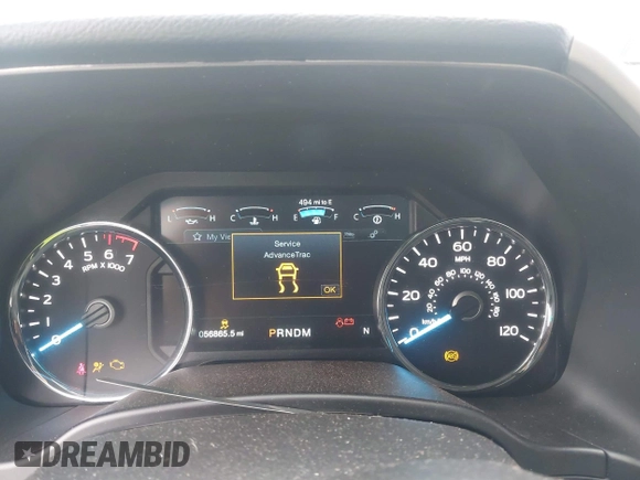 2020 Ford F-150 XL with VIN 1FTFW1E4XLFA55356, listed as a IAAI auction lot 42225427 with 56,865 mi miles and . Bid and sale history available at DreamBid. Image 7.