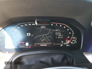 2022 BMW M4 Competition xDrive z VIN WBS43AZ0XNCH97800, wystawiony jako Copart lot #89343565 z przebiegiem 30 847 mil mil oraz Szkoda całkowita • Salvage title. Historia ofert i sprzedaży dostępna na DreamBid. Obrazek 9.
