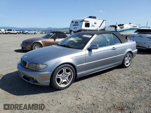 2004 BMW 3 Series 330Ci with VIN WBABW53484PL48030, listed as a Copart auction lot 52244695 with 90,309 mi miles and Clean title. Bid and sale history available at DreamBid. Image 1.