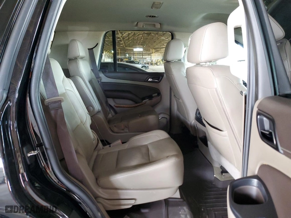 2017 Chevrolet Tahoe Premier with VIN 1GNSCCKC7HR246907, listed as a Copart auction lot 47595165 with 0 mi miles and Salvage Title. Bid and sale history available at carsss.com. Image 10.