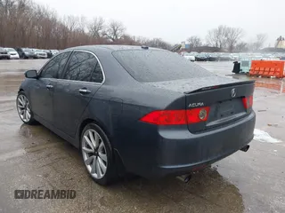 2007 Acura TSX with VIN JH4CL968X7C008880, listed as a IAAI auction lot 41721314 with 257,909 mi miles. Bid and sale history available at carsss.com. Image 3.
