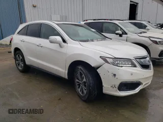 2017 Acura RDX w/Advance Pkg with VIN 5J8TB4H74HL021087, listed as a Copart auction lot 45154125 with 166,104 mi miles and Salvage Title. Bid and sale history available at carsss.com. Image 4.