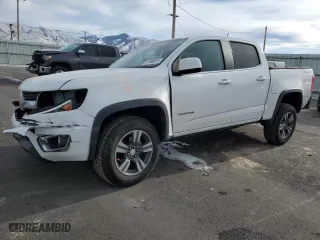 2015 Chevrolet Colorado 4WD LT with VIN 1GCGTBE33F1131589, listed as a Copart auction lot 41780815 with 59,374 mi miles and Salvage Title. Bid and sale history available at carsss.com. Image 1.