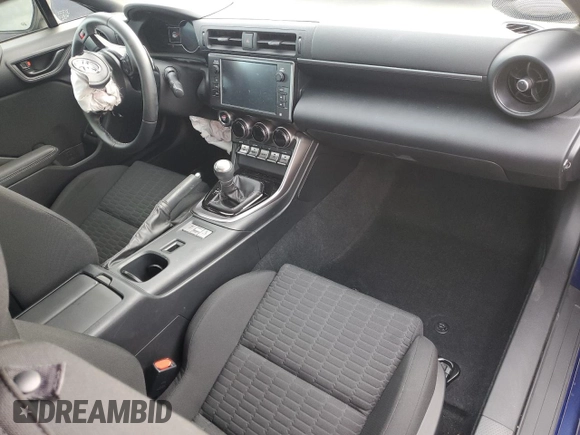 2023 Toyota 86 with VIN JF1ZNBC11P8764160, listed as a Copart auction lot 89409965 with 12,480 mi miles and Salvage Title. Bid and sale history available at DreamBid. Image 8.