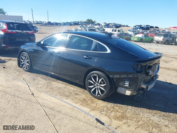 2020 Chevrolet Malibu RS with VIN 1G1ZG5ST5LF031178, listed as a IAAI auction lot 41765334 with 102,168 mi miles. Bid and sale history available at carsss.com. Image 3.