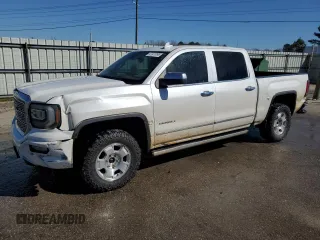 2017 GMC Sierra 1500 Denali with VIN 3GTU2PEJ3HG128374, listed as a Copart auction lot 47121155 with 214,373 mi miles and Salvage Title. Bid and sale history available at DreamBid. Image 1.