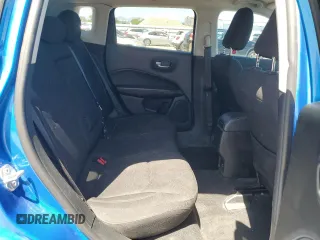 2018 Jeep Compass Sport with VIN 3C4NJDAB7JT373681, listed as a Copart auction lot 58225285 with 95,542 mi miles and Salvage title. Bid and sale history available at DreamBid. Image 10.
