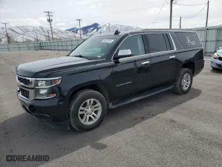 2019 Chevrolet Suburban LT with VIN 1GNSKHKC8KR275906, listed as a Copart auction lot 50256155 with 202,556 mi miles and Salvage Title. Bid and sale history available at carsss.com. Image 1.