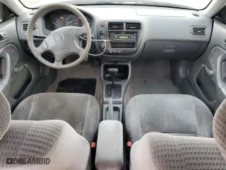 2000 Honda Civic VP with VIN 2HGEJ6611YH597755, listed as a Copart auction lot 50667365 with 192,167 mi miles and Salvage Title. Bid and sale history available at carsss.com. Image 8.