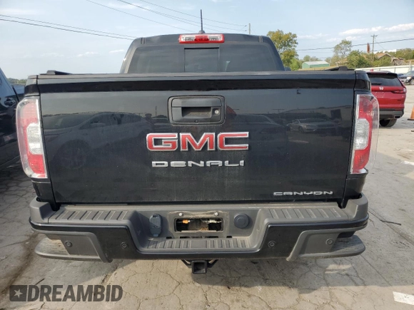 2022 GMC Canyon 4WD Denali with VIN 1GTG6EENXN1314996, listed as a Copart auction lot 70846884 with 12,739 mi miles and Salvage Title. Bid and sale history available at carsss.com. Image 6.
