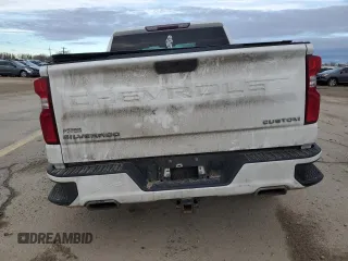 2019 Chevrolet Silverado 1500 Custom with VIN 3GCUYBEFXKG701159, listed as a Copart auction lot 85421754 with 95,432 mi miles and Salvage Title. Bid and sale history available at DreamBid. Image 6.