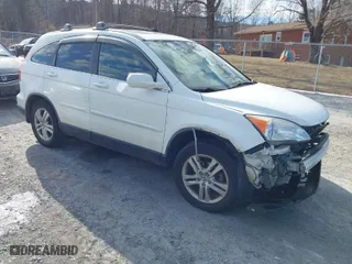 2011 Honda CR-V EX-L with VIN JHLRE4H74BC033184, listed as a IAAI auction lot 41419916 with 106,100 mi miles. Bid and sale history available at carsss.com. Image 1.