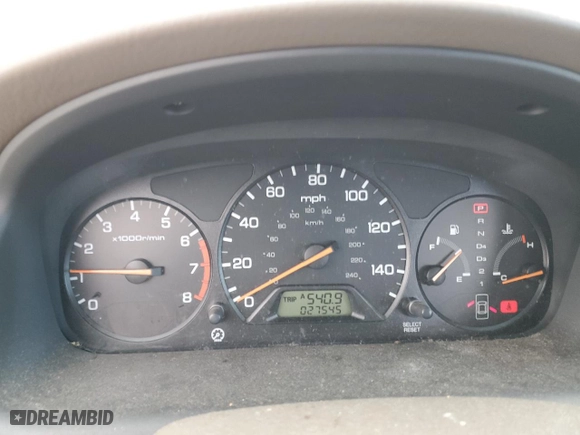 2002 Honda Accord Sdn SE with VIN 1HGCG66892A043100, listed as a Copart auction lot 41735785 with 27,545 mi miles and Non Repairable. Bid and sale history available at carsss.com. Image 9.