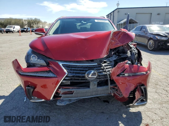 2020 Lexus NX with VIN JTJGJRDZ8L5000440, listed as a Copart auction lot 50742685 with 24,171 mi miles and Salvage Title. Bid and sale history available at carsss.com. Image 5.