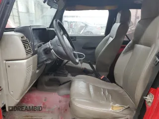 2004 Jeep Wrangler SE с VIN 1J4FA29164P771472, выставлен на аукционе Copart как лот 48162335 с пробегом 175 764 миль миль и Списание • Salvage title. История ставок и продаж доступна на DreamBid. Изображение 7.