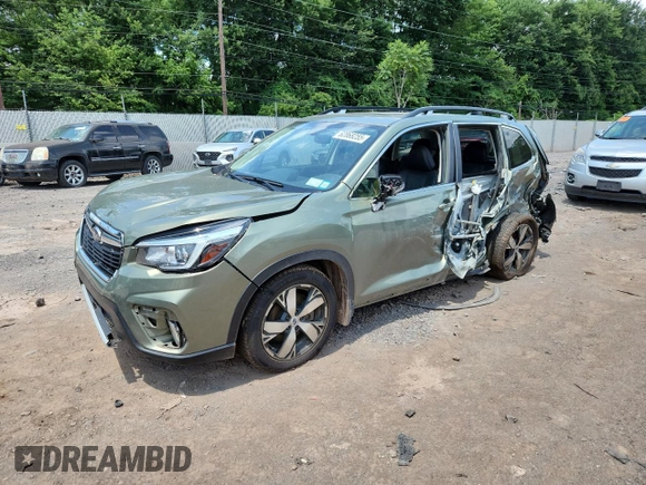 2020 Subaru Forester Touring with VIN JF2SKAXC4LH482519, listed as a Copart auction lot 62868255 with 71,009 mi miles and Salvage title. Bid and sale history available at DreamBid. Image 1.