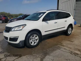 2013 Chevrolet Traverse LS with VIN 1GNKRFED0DJ105822, listed as a Copart auction lot 51746665 with 71,273 mi miles and Salvage Title. Bid and sale history available at carsss.com. Image 1.