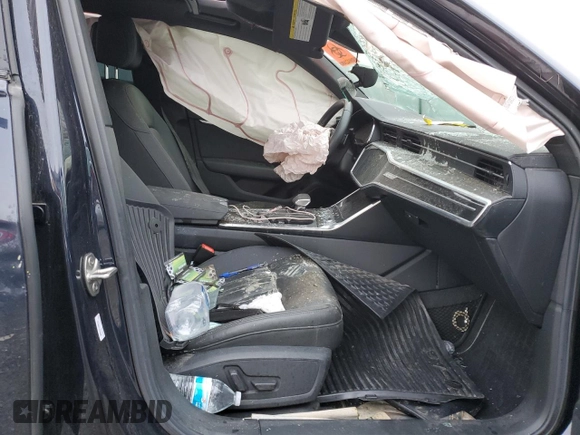 2019 Audi A6 Premium with VIN WAUD8AF25KN132313, listed as a Copart auction lot 83855514 with 0 mi miles and Salvage Title. Bid and sale history available at carsss.com. Image 7.
