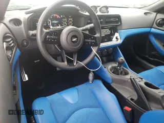 2024 Nissan Z Performance with VIN JN1BZ4BH5RM363668, listed as a Copart auction lot 47549695 with 2,303 mi miles and Salvage Title. Bid and sale history available at DreamBid. Image 8.