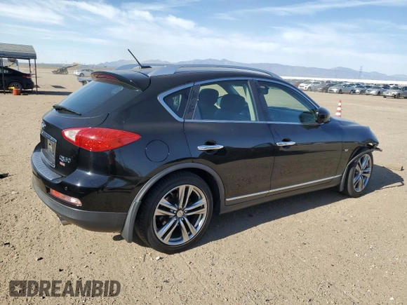 2014 Infiniti QX50 Journey z VIN JN1BJ0HR1EM191374, wystawiony jako Copart lot #58442785 z przebiegiem 93 444 mil mil oraz Szkoda całkowita • Salvage title. Historia ofert i sprzedaży dostępna na DreamBid. Obrazek 3.