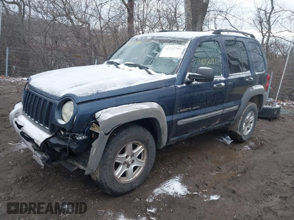 2002 Jeep Liberty Sport with VIN 1J8GL48K32W132617, listed as a IAAI auction lot 41732799 with 202,894 mi miles. Bid and sale history available at carsss.com. Image 18.