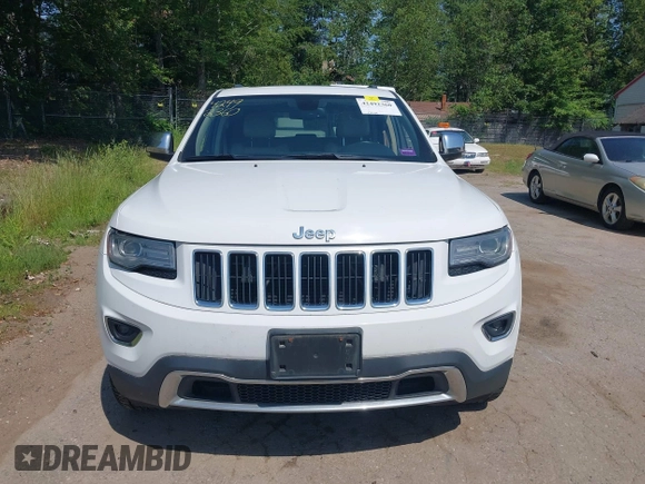 2014 Jeep Grand Cherokee Limited with VIN 1C4RJFBM6EC298194, listed as a IAAI auction lot 42492360 with 170,129 mi miles and . Bid and sale history available at DreamBid. Image 12.