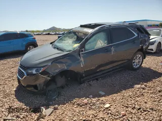 2018 Chevrolet Equinox LT with VIN 3GNAXJEV3JL101233, listed as a Copart auction lot 52158635 with 93,084 mi miles and Salvage title. Bid and sale history available at DreamBid. Image 1.