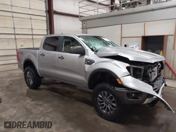2022 Ford Ranger XL with VIN 1FTER4FH7NLD50702, listed as a IAAI auction lot 41752319 with 40,555 mi miles. Bid and sale history available at carsss.com. Image 1.