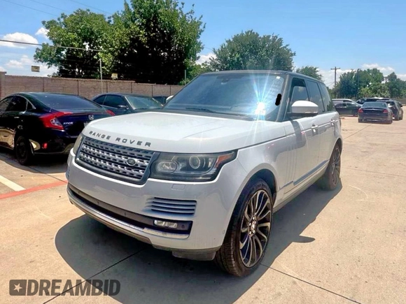 2016 Land Rover Range Rover Supercharged with VIN SALGS2EF4GA317214, listed as a Copart auction lot 66235675 with 105,629 mi miles and Clean title. Bid and sale history available at DreamBid. Image 2.