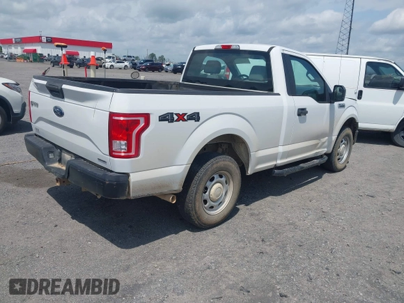 2016 Ford F-150 XL with VIN 1FTMF1E81GFC17522, listed as a IAAI auction lot 42097260 with 101,304 mi miles and . Bid and sale history available at DreamBid. Image 4.