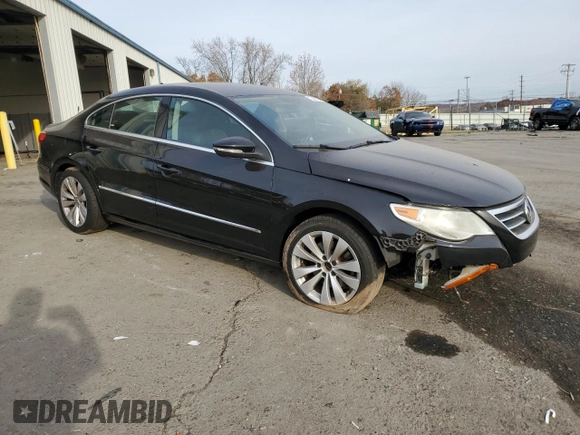 2012 Volkswagen CC Sport PZEV with VIN WVWNP7AN9CE509399, listed as a Copart auction lot 78458734 with 166,945 mi miles and Salvage Title. Bid and sale history available at carsss.com. Image 4.