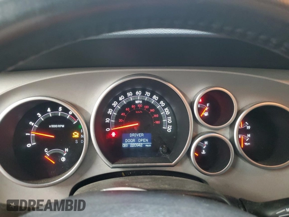 2008 Toyota Sequoia Limited with VIN 5TDBY68A48S015739, listed as a Copart auction lot 50058025 with 220,942 mi miles and Salvage Title. Bid and sale history available at DreamBid. Image 9.