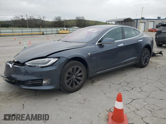 2020 Tesla Model S Long Range with VIN 5YJSA1E22LF369714, listed as a Copart auction lot 51209085 with 92,988 mi miles and Salvage Title. Bid and sale history available at DreamBid. Image 1.