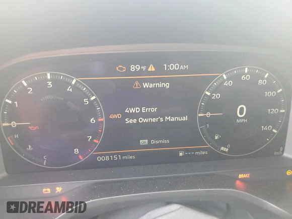 2024 Mitsubishi Outlander SE z VIN JA4J4VA80RZ074578, wystawiony jako Copart lot #55181295 z przebiegiem 8 151 mil mil oraz Szkoda całkowita • Salvage title. Historia ofert i sprzedaży dostępna na DreamBid. Obrazek 9.