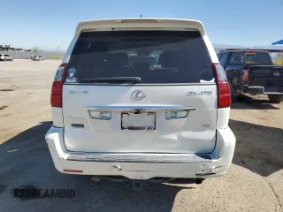 2008 Lexus GX 470 z VIN JTJBT20X480158763, wystawiony jako Copart lot #57632255 z przebiegiem 138 303 mil mil oraz Szkoda całkowita • Salvage title. Historia ofert i sprzedaży dostępna na DreamBid. Obrazek 6.