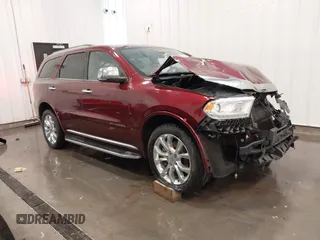 2016 Dodge Durango Citadel z VIN 1C4RDJEG8GC393410, wystawiony jako IAAI lot #42168748 z przebiegiem 66 005 mil mil oraz . Historia ofert i sprzedaży dostępna na DreamBid. Obrazek 1.