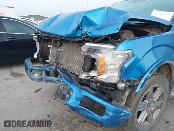 2019 Ford F-150 XL with VIN 1FTEW1C59KKC10914, listed as a IAAI auction lot 41503825 with 58,417 mi miles and . Bid and sale history available at DreamBid. Image 6.