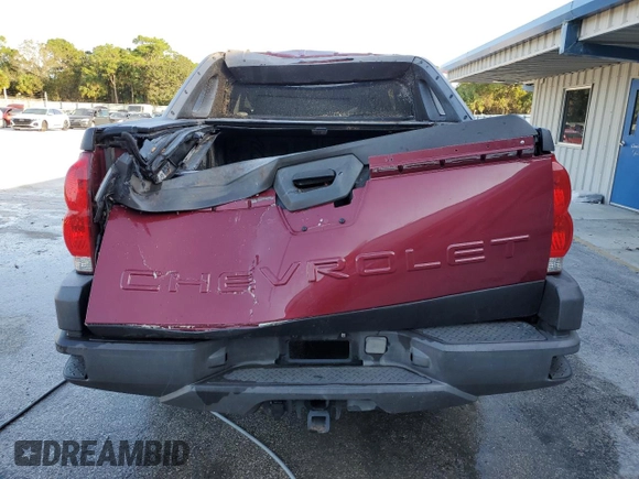 2004 Chevrolet Avalanche Z71 with VIN 3GNEK12T24G203820, listed as a Copart auction lot 76016844 with Not Provided miles and Non Repairable. Bid and sale history available at carsss.com. Image 6.