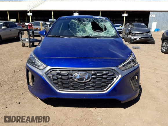 2020 Hyundai Ioniq Blue z VIN KMHC65LC9LU228294, wystawiony jako Copart lot #47854863 z przebiegiem 100 499 mil mil oraz Szkoda całkowita • Salvage title. Historia ofert i sprzedaży dostępna na DreamBid. Obrazek 5.
