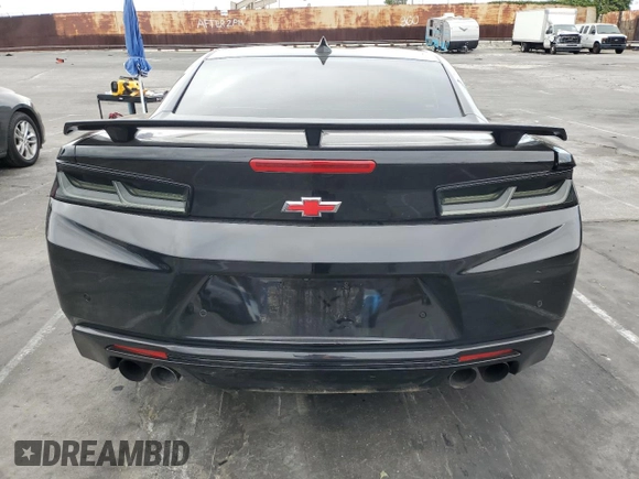 2016 Chevrolet Camaro 2SS with VIN 1G1FH1R75G0118959, listed as a Copart auction lot 53700635 with 95,520 mi miles and Salvage title. Bid and sale history available at DreamBid. Image 6.