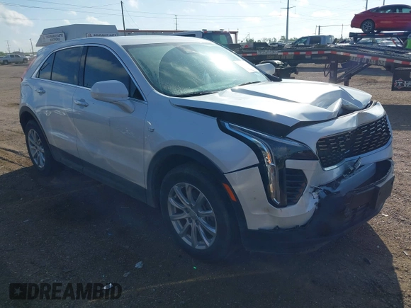 2023 Cadillac XT4 FWD Luxury with VIN 1GYAZAR41PF170763, listed as a IAAI auction lot 42585594 with 48,130 mi miles and . Bid and sale history available at DreamBid. Image 1.