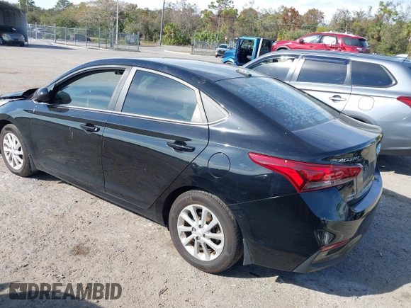 2019 Hyundai Accent SE with VIN 3KPC24A32KE060928, listed as a IAAI auction lot 41190538 with 81,971 mi miles. Bid and sale history available at carsss.com. Image 3.