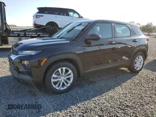 2023 Chevrolet TrailBlazer LS with VIN KL79MMS24PB205477, listed as a Copart auction lot 46196885 with Not Provided miles and Salvage Title. Bid and sale history available at DreamBid. Image 1.