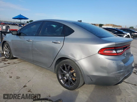 2015 Dodge Dart SXT with VIN 1C3CDFBB2FD181563, listed as a Copart auction lot 62579045 with 217,211 mi miles and Clean title. Bid and sale history available at DreamBid. Image 2.
