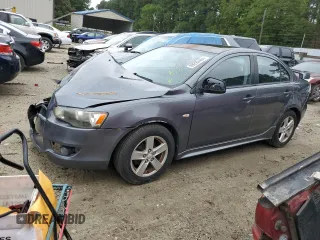 2009 Mitsubishi Lancer ES with VIN JA3AU26U29U035822, listed as a Copart auction lot 69290484 with 207,560 mi miles and Salvage Title. Bid and sale history available at carsss.com. Image 1.