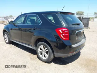 2016 Chevrolet Equinox LS with VIN 2GNALBEK1G6151276, listed as a IAAI auction lot 41981497 with 81,811 mi miles. Bid and sale history available at carsss.com. Image 3.