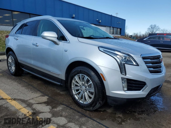 2017 Cadillac XT5 Luxury FWD with VIN 1GYKNBRS7HZ274498, listed as a Copart auction lot 52366135 with 71,824 mi miles and Clean Title. Bid and sale history available at DreamBid. Image 4.