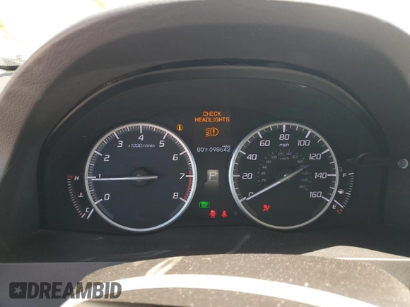 2018 Acura RDX w/Technology Pkg with VIN 5J8TB4H52JL020038, listed as a Copart auction lot 50783175 with 98,642 mi miles and Salvage Title. Bid and sale history available at carsss.com. Image 9.